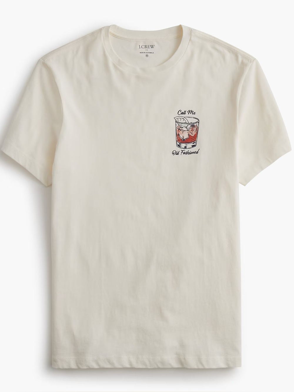J. Crew "Call me old fashioned" Graphic Tee L